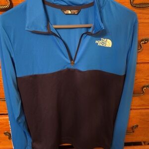 Blue Northface long sleeve